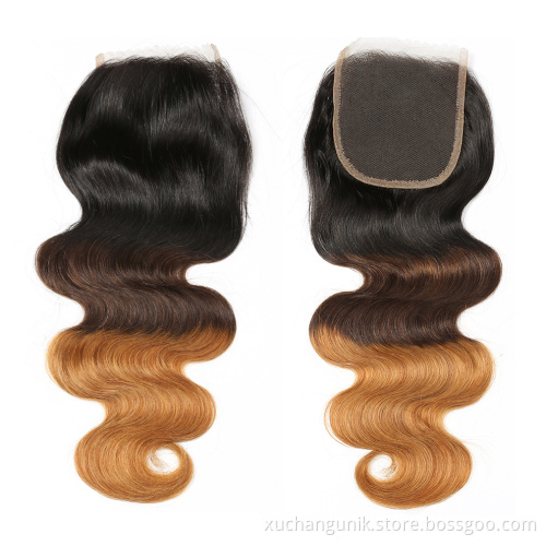 Uniky Pre plucked Human Hair Lace Closure 2x6 4x6 Lace Closure 5x5 6x6 7x7 All Size Lace Closure Straight Body With Baby Hair